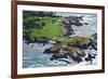 Golf Course on an Island, Pebble Beach Golf Links, Pebble Beach, Monterey County, California, USA-null-Framed Photographic Print