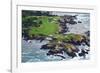 Golf Course on an Island, Pebble Beach Golf Links, Pebble Beach, Monterey County, California, USA-null-Framed Photographic Print