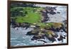 Golf Course on an Island, Pebble Beach Golf Links, Pebble Beach, Monterey County, California, USA-null-Framed Premium Photographic Print