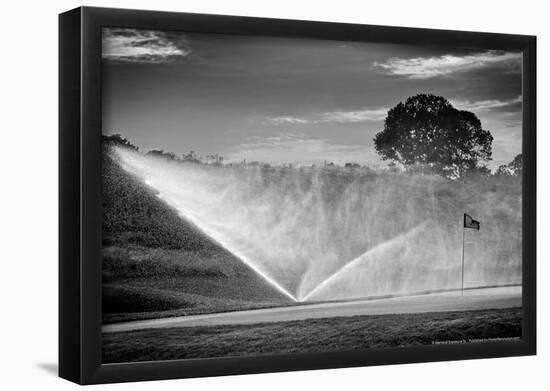 Golf Course on Shelter Island NY-null-Framed Poster