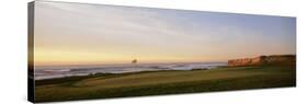 Golf Course on the Coast, Half Moon Bay, California, USA-null-Stretched Canvas