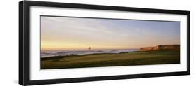 Golf Course on the Coast, Half Moon Bay, California, USA-null-Framed Premium Photographic Print