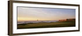 Golf Course on the Coast, Half Moon Bay, California, USA-null-Framed Photographic Print