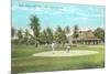 Golf Course, Palm Beach, Florida-null-Mounted Premium Giclee Print