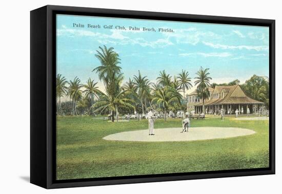Golf Course, Palm Beach, Florida-null-Framed Stretched Canvas