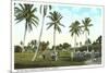 Golf Course, Palm Tees, Palm Beach, Florida-null-Mounted Premium Giclee Print