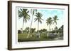 Golf Course, Palm Tees, Palm Beach, Florida-null-Framed Art Print