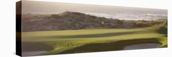 Golf Course Pebble Beach, CA-null-Stretched Canvas