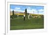 Golf Course, Pocatello, Idaho-null-Framed Premium Giclee Print