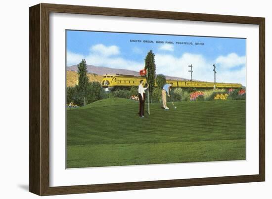 Golf Course, Pocatello, Idaho-null-Framed Art Print