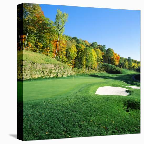 Golf Course, Raven Golf Club, Snowshoe, Pocahontas County, West Virginia, USA-null-Stretched Canvas