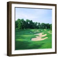 Golf Course, Shadow Hawk Golf Club, Richmond, Fort Bend County, Texas, USA-null-Framed Photographic Print