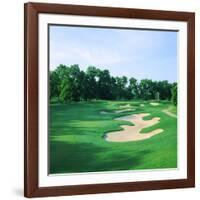 Golf Course, Shadow Hawk Golf Club, Richmond, Fort Bend County, Texas, USA-null-Framed Photographic Print