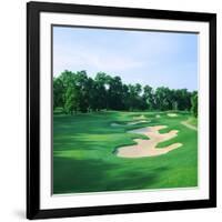 Golf Course, Shadow Hawk Golf Club, Richmond, Fort Bend County, Texas, USA-null-Framed Photographic Print