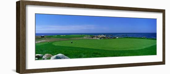 Golf Course Spyglass Hill, CA-null-Framed Photographic Print