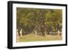 Golf Course, St. Simons Island, Georgia-null-Framed Art Print