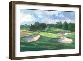 Golf Course Study III-Ethan Harper-Framed Art Print
