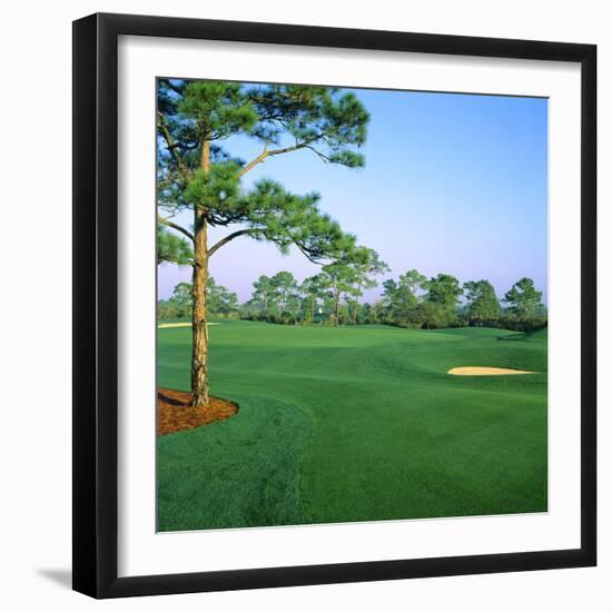 Golf Course, West Bay Club, Estero, Lee County, Florida, USA-null-Framed Photographic Print