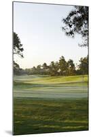 Golf Course with Ground Fog, Praia D'El Rey, Atlantic Coast-Axel Schmies-Mounted Photographic Print