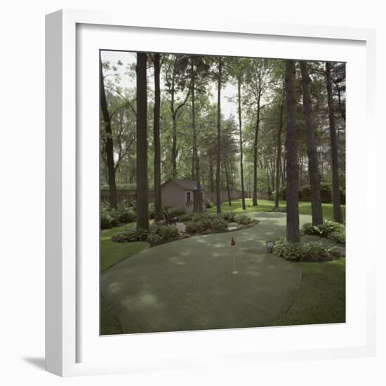 Golf Course-null-Framed Photographic Print