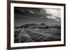 Golf CourseScottsdale Arizona b/w-null-Framed Photo