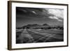 Golf CourseScottsdale Arizona b/w-null-Framed Photo