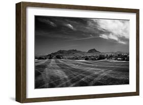 Golf CourseScottsdale Arizona b/w-null-Framed Photo