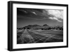 Golf CourseScottsdale Arizona b/w-null-Framed Photo