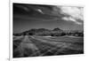 Golf CourseScottsdale Arizona b/w-null-Framed Photo