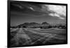 Golf CourseScottsdale Arizona b/w-null-Framed Photo