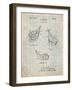 Golf Fairway Club Head Patent-Cole Borders-Framed Art Print