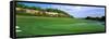 Golf Flag in a Golf Course, Valderrama Golf Club, San Roque, Spain-null-Framed Stretched Canvas