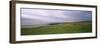 Golf Flag on a Golf Course, Royal Porthcawl Golf Club, Porthcawl, Wales-null-Framed Photographic Print