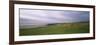 Golf Flag on a Golf Course, Royal Porthcawl Golf Club, Porthcawl, Wales-null-Framed Photographic Print