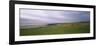 Golf Flag on a Golf Course, Royal Porthcawl Golf Club, Porthcawl, Wales-null-Framed Photographic Print