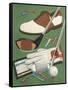 Golf Goodies-William Vanderdasson-Framed Stretched Canvas