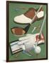 Golf Goodies-William Vanderdasson-Framed Giclee Print