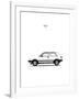 Golf GTI Mk2 White-Mark Rogan-Framed Art Print