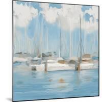 Golf Harbor Boats I-Dan Meneely-Mounted Art Print