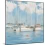 Golf Harbor Boats I-Dan Meneely-Mounted Art Print