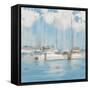 Golf Harbor Boats I-Dan Meneely-Framed Stretched Canvas