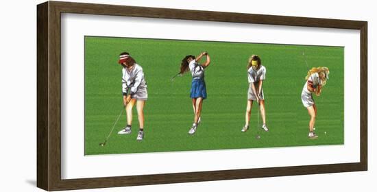 Golf I-Jean Paul Colbert-Framed Art Print