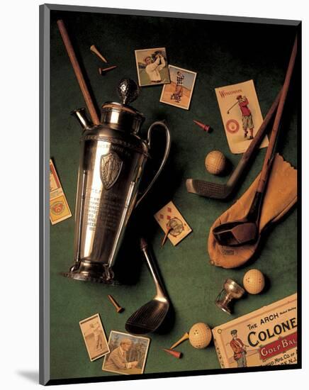 Golf II-Michael Harrison-Mounted Art Print