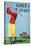 Golf in Italy, Book Cover Illustration by Max Minon-null-Stretched Canvas