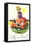 Golf is Great, Cartoon-null-Framed Stretched Canvas
