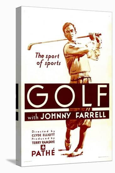 Golf, Johnny Farrell, 1930-null-Stretched Canvas