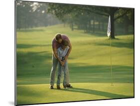 Golf Lessons-null-Mounted Premium Photographic Print