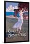 Golf Monte Carlo-null-Framed Art Print