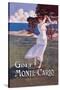 Golf Monte Carlo-null-Stretched Canvas