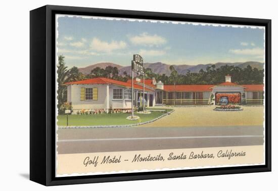 Golf Motel, Montecito, Santa Barbara, California-null-Framed Stretched Canvas